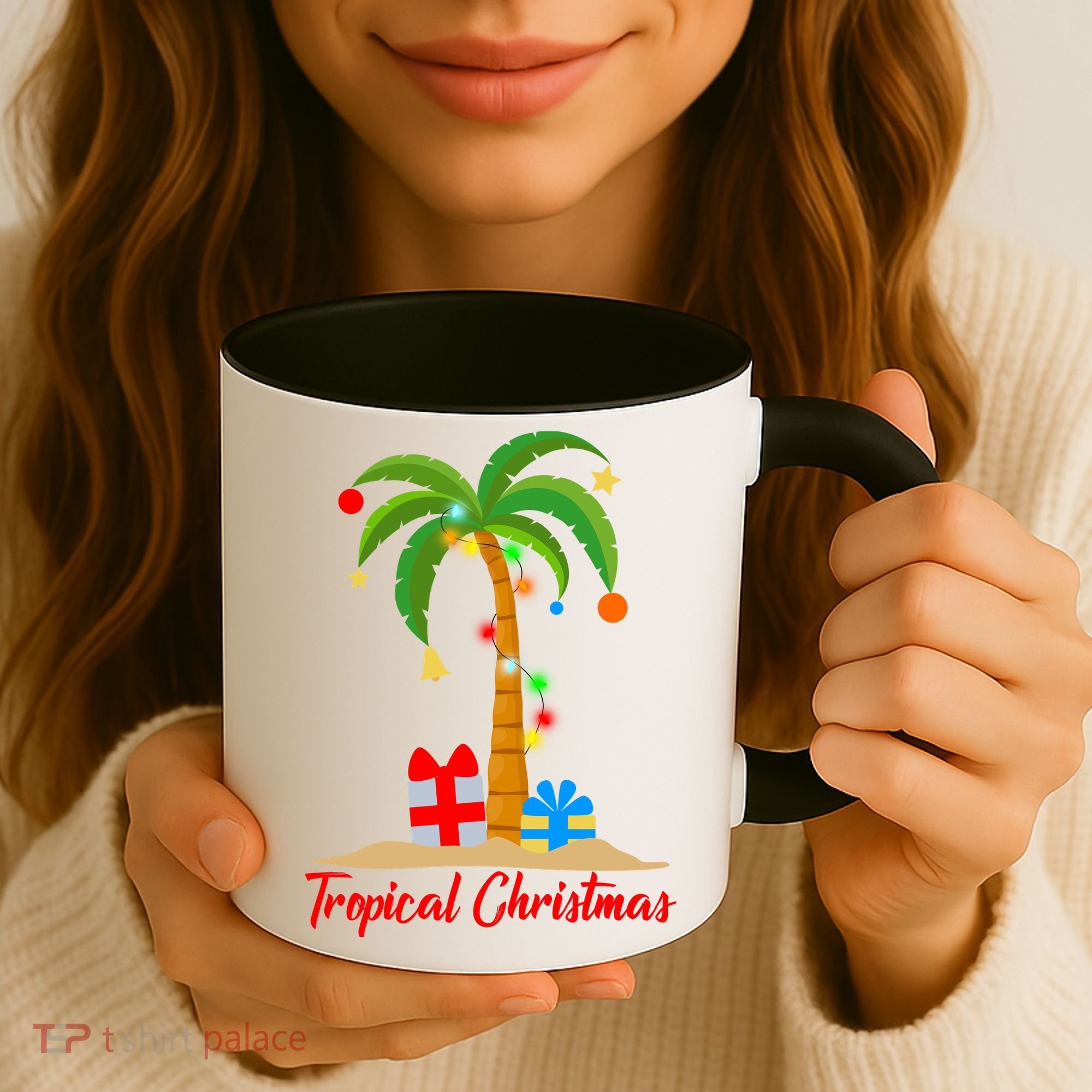 Tropical Christmas Coffee Mug