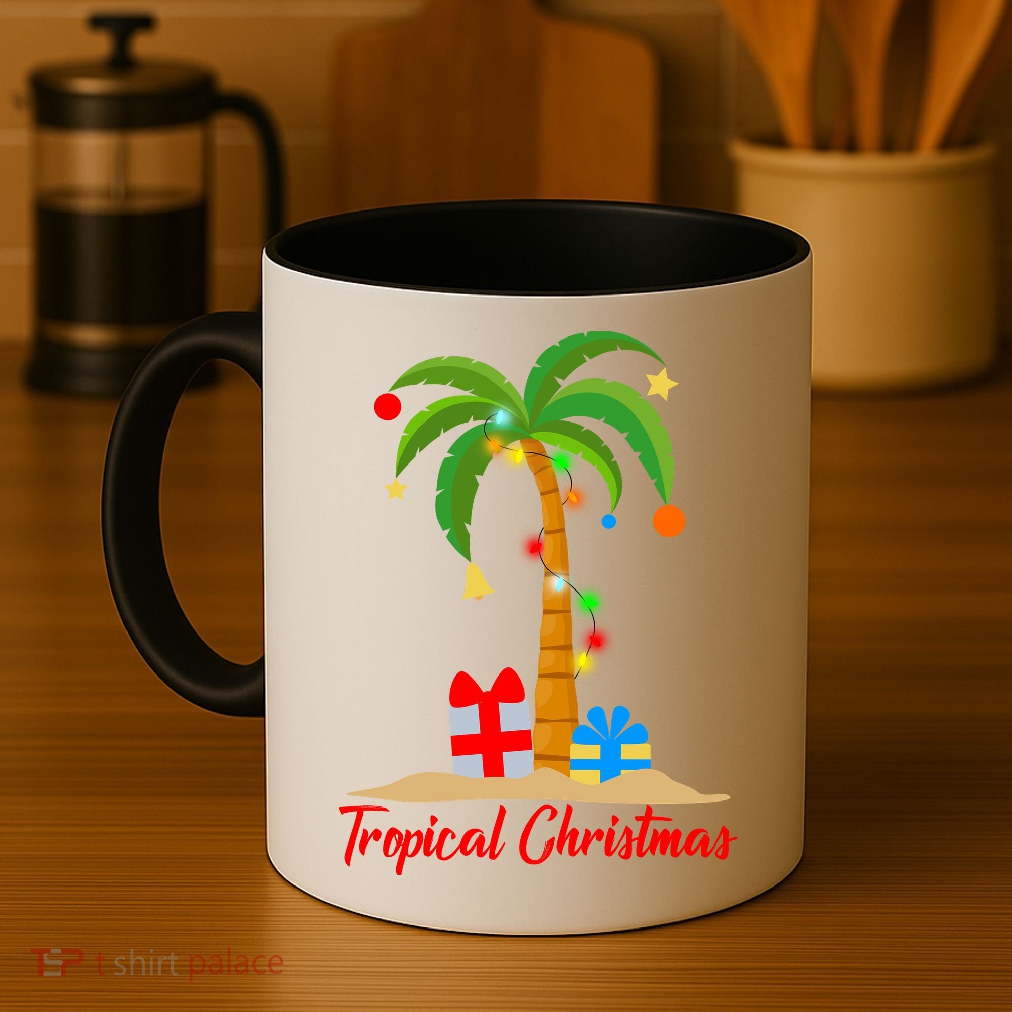 Tropical Christmas Coffee Mug