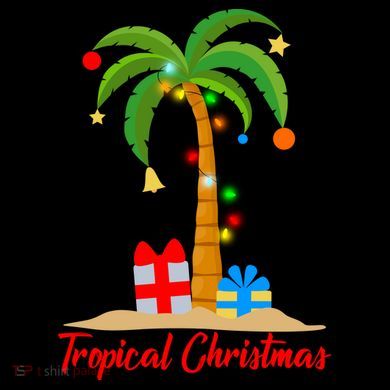 Tropical Christmas Coffee Mug