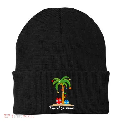 Tropical Christmas Beanie