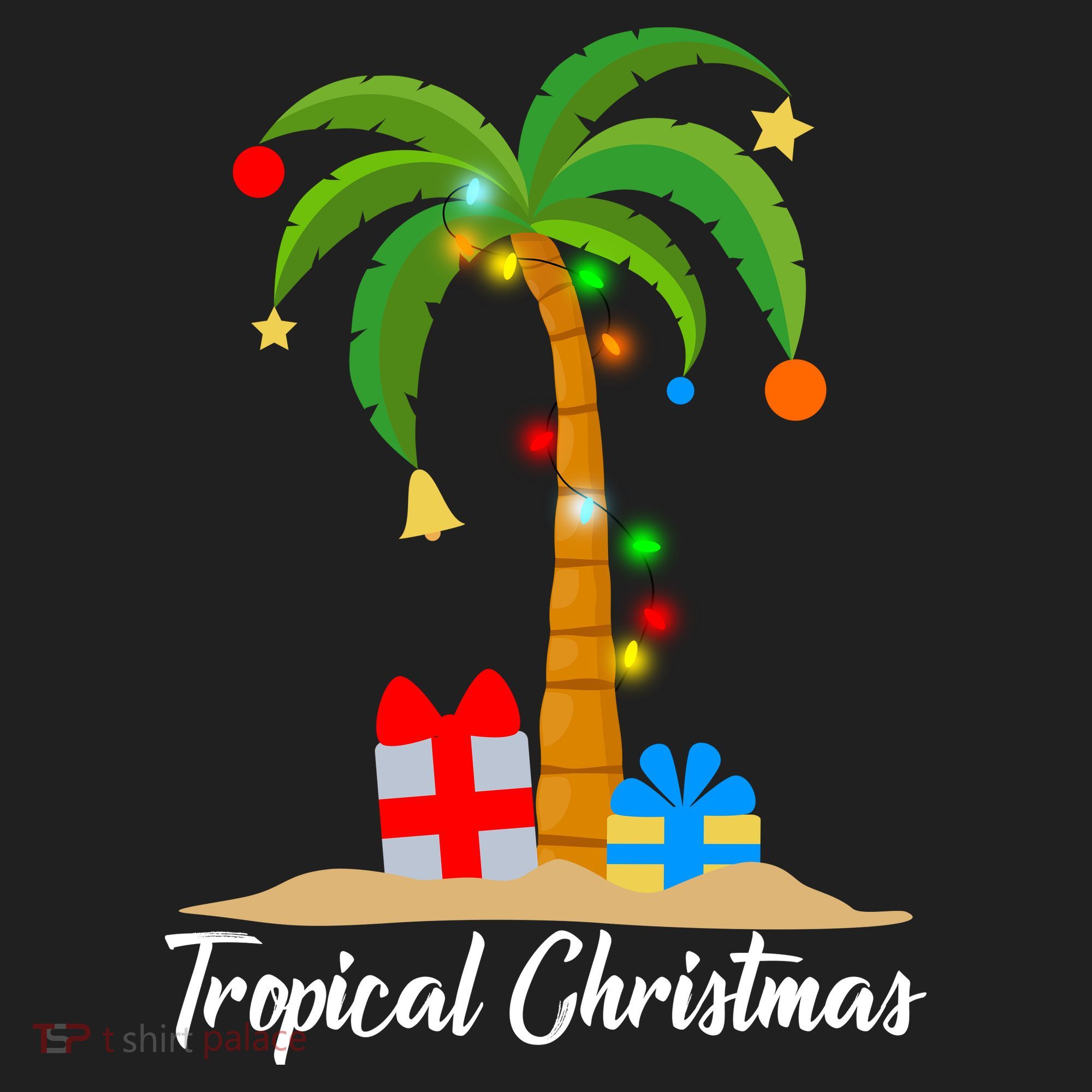Tropical Christmas Beanie