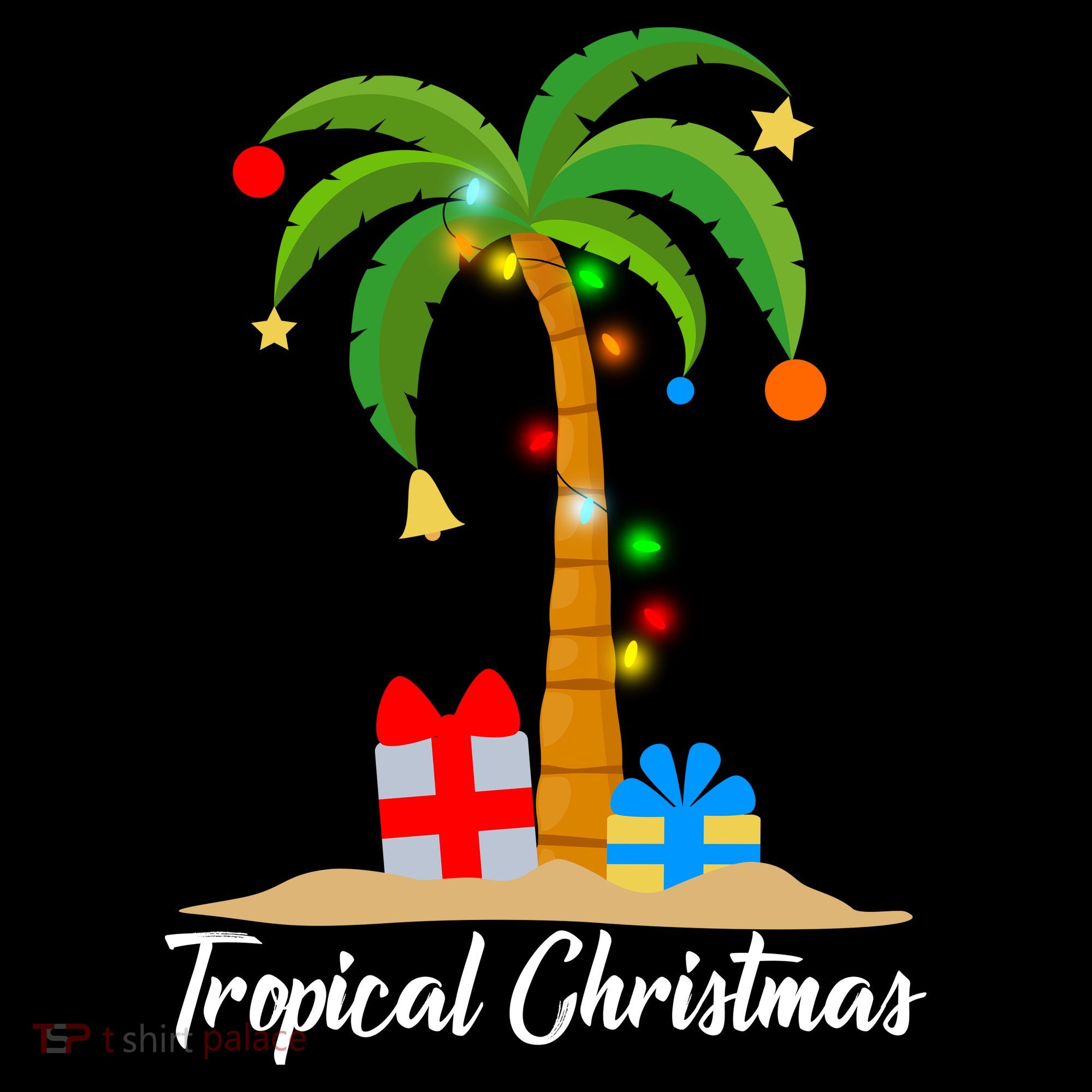Tropical Christmas Women's Hoodie
