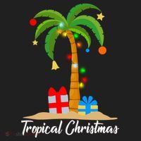 Tropical Christmas Golf Towel thumb 3