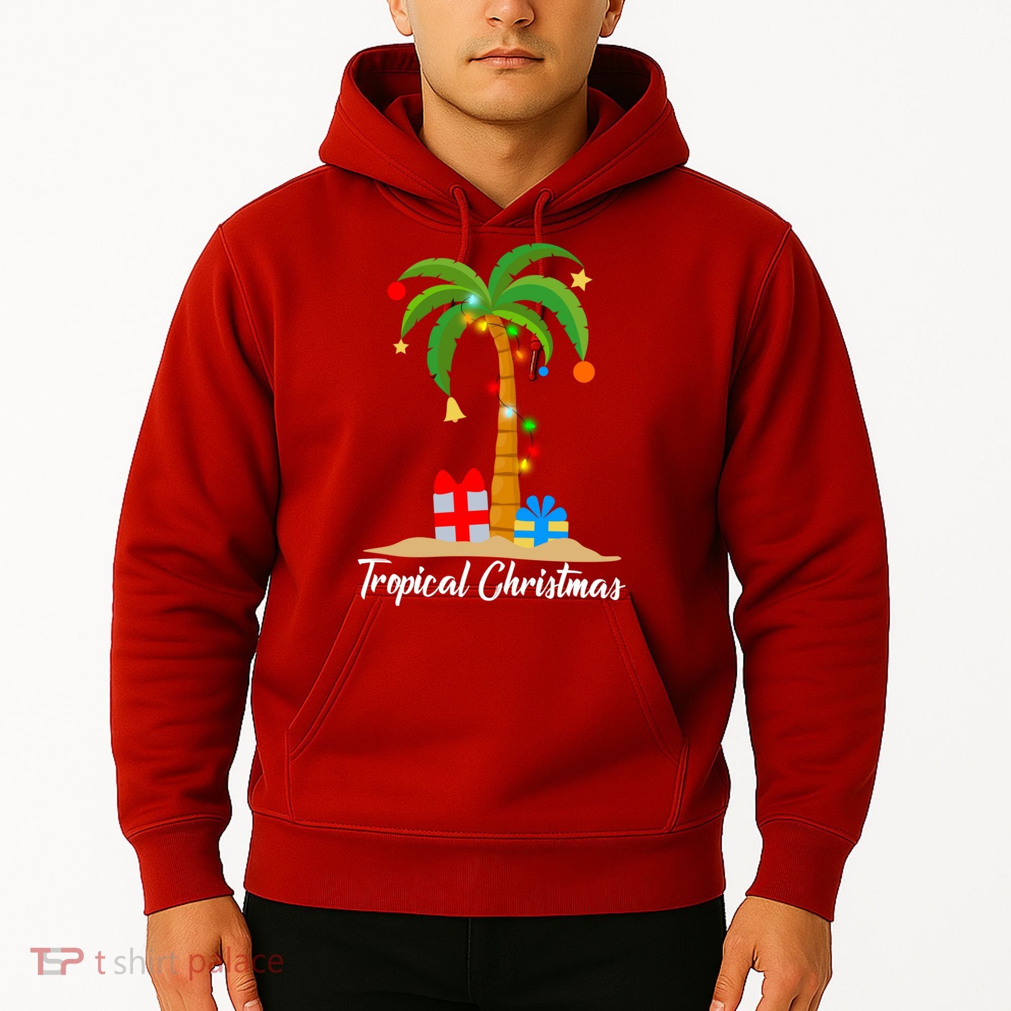 Tropical Christmas Hoodie