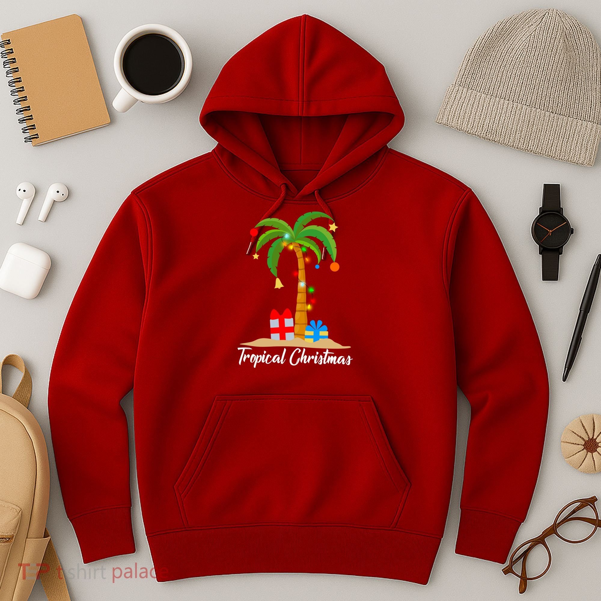 Tropical Christmas Hoodie