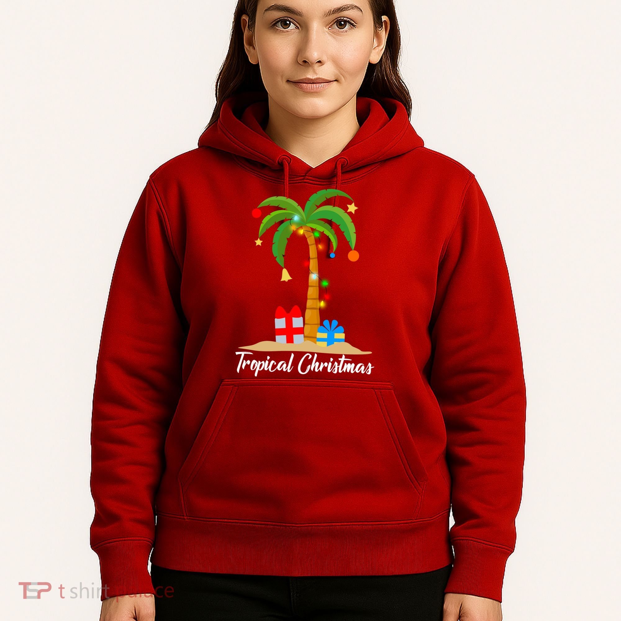Tropical Christmas Hoodie
