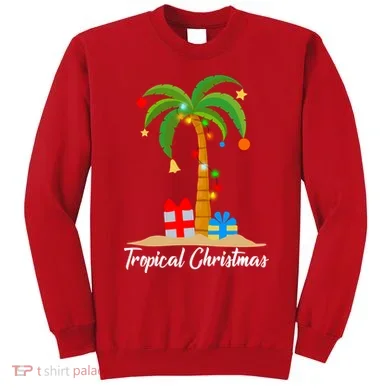 Tropical Christmas Sweatshirt