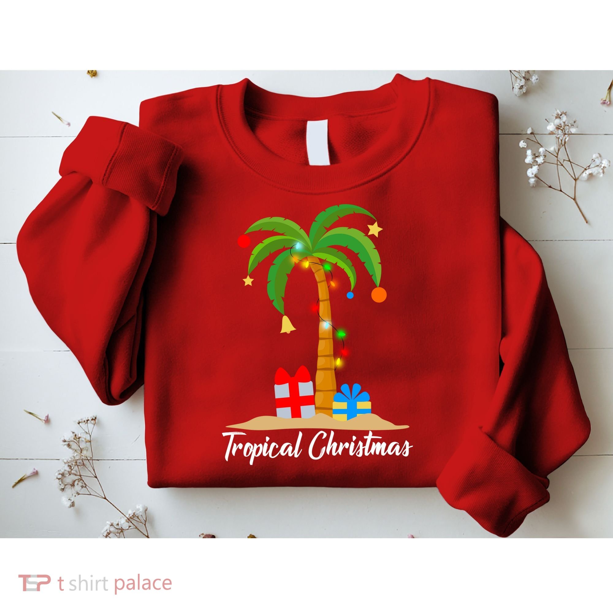 Tropical Christmas Sweatshirt