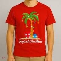 Tropical Christmas T-Shirt thumb 3