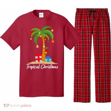 Tropical Christmas Pajama Set