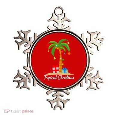 Tropical Christmas Ornament