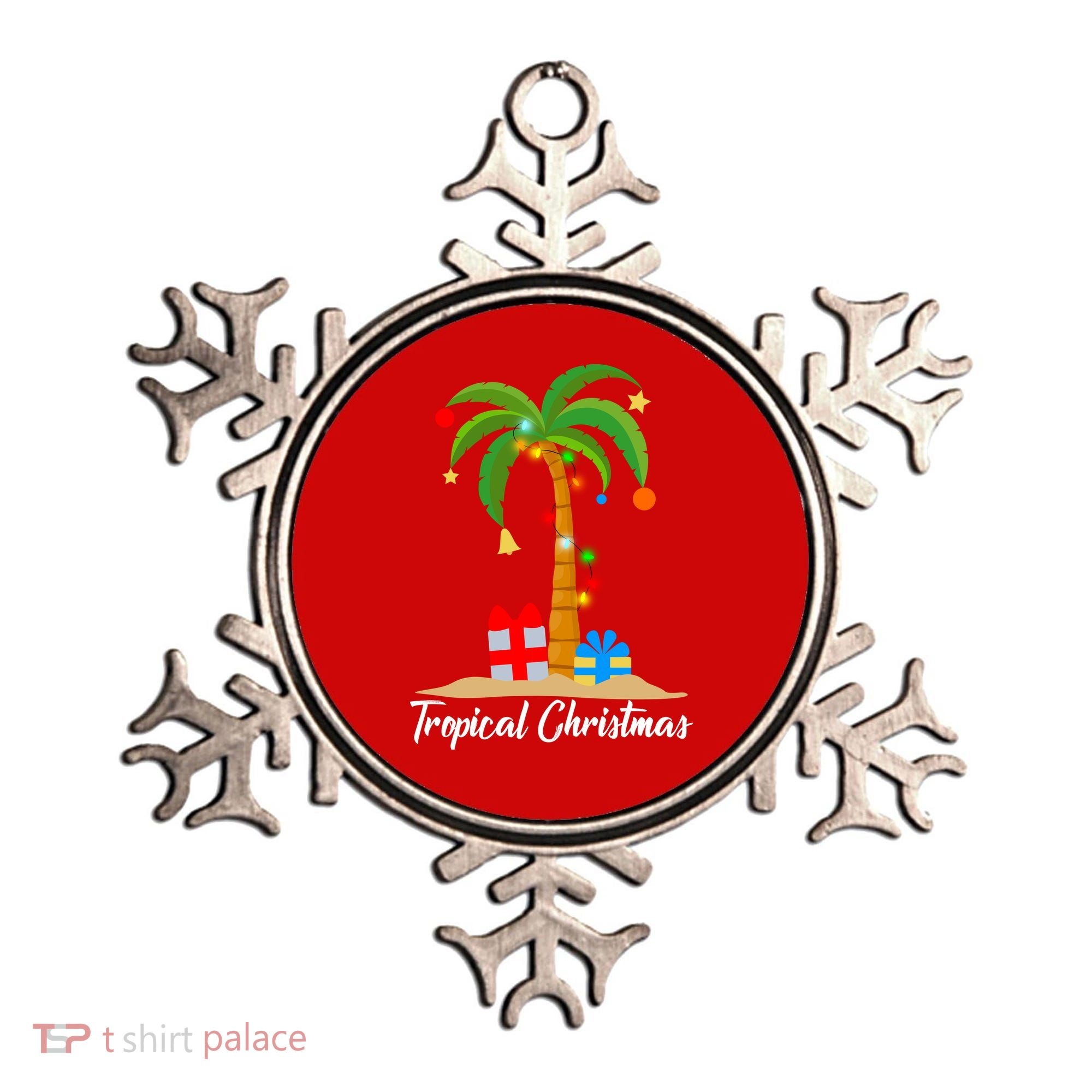 Tropical Christmas Ornament