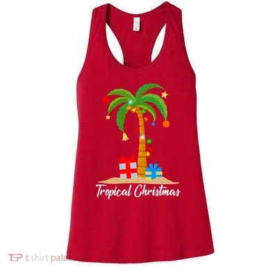 Tropical Christmas Women's Tank Top