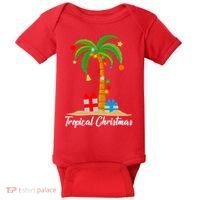 Tropical Christmas Baby Bodysuit thumb 0