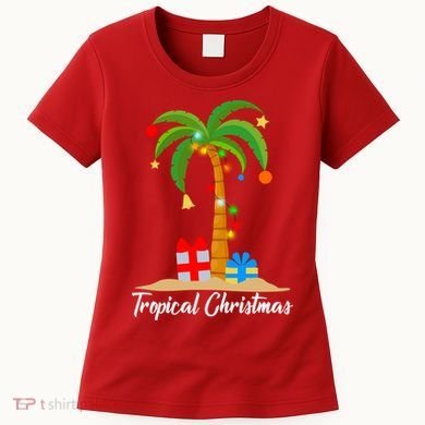 Tropical Christmas Women's T-Shirt