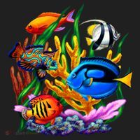 Tropical Fish Women's Sweatshirt thumb 2