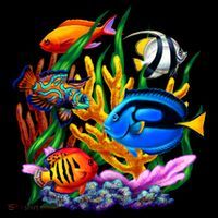 Tropical Fish Coaster thumb 2