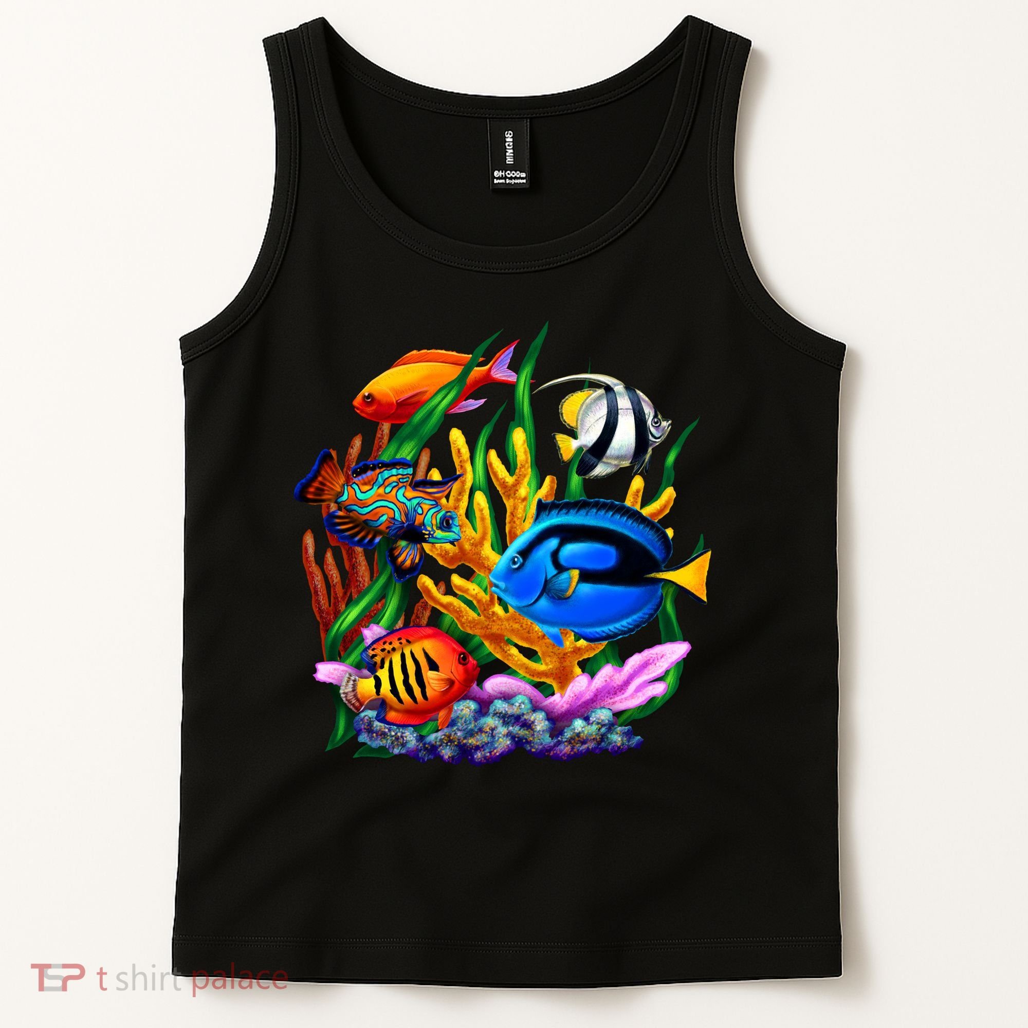 Tropical Fish Tank Top