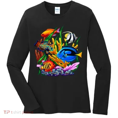 Tropical Fish Women's Long Sleeve Shirt