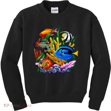 Tropical Fish Kids Sweatshirt