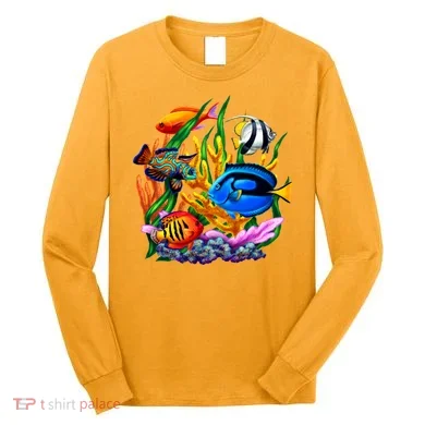 Tropical Fish Long Sleeve Shirt