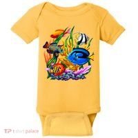 Tropical Fish Baby Bodysuit thumb 0