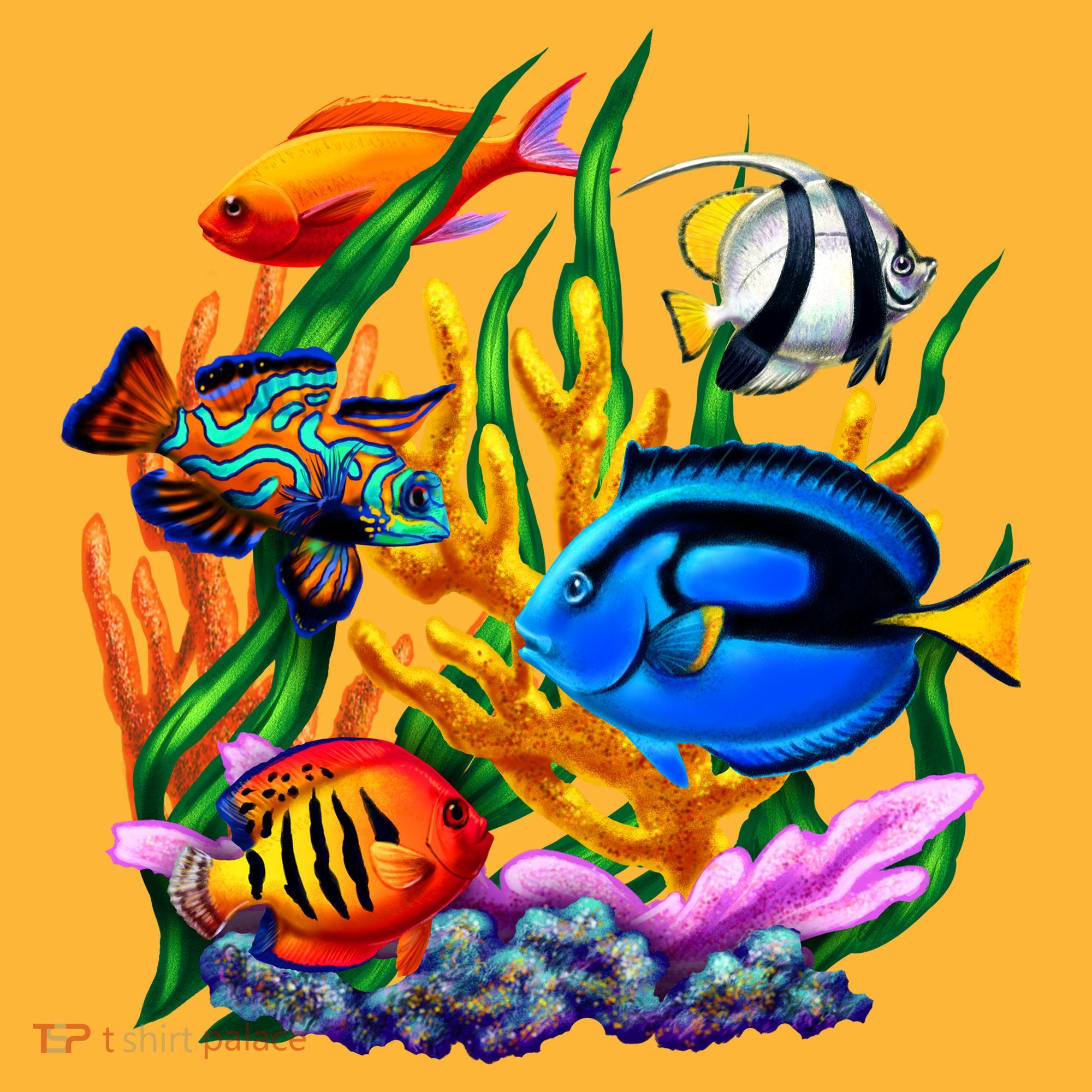Tropical Fish Kids Hoodie