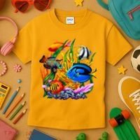 Tropical Fish Kids T-Shirt thumb 3