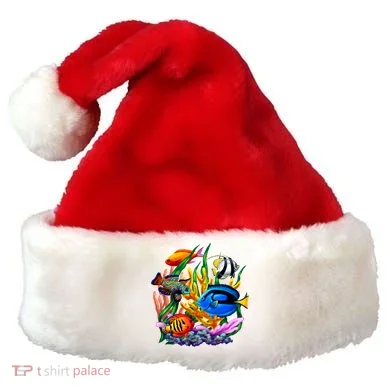 Tropical Fish Santa Hat