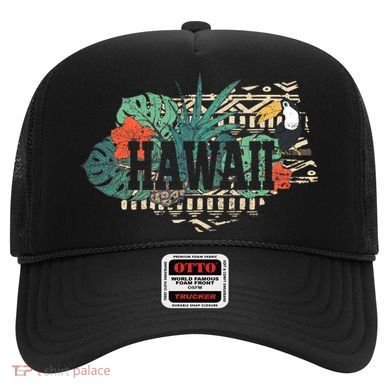 Tropical Paradise Classic Hawaii Bird Hat