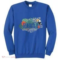 Tropical Paradise Classic Hawaii Bird Sweatshirt thumb 0
