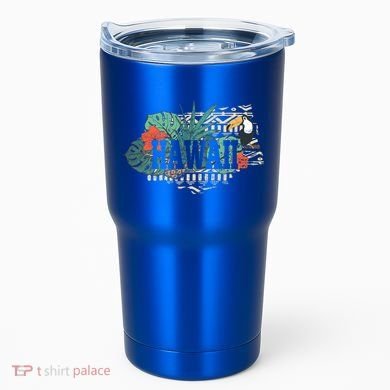 Tropical Paradise Classic Hawaii Bird Tumbler