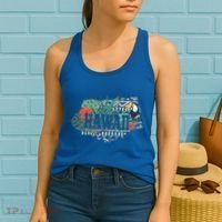 Tropical Paradise Classic Hawaii Bird Women's Tank Top thumb 2