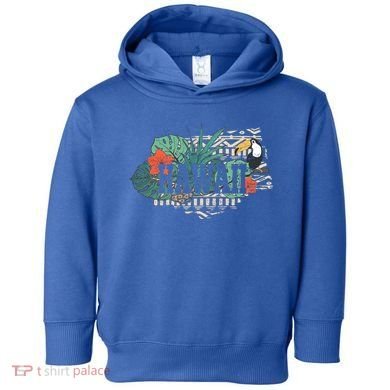 Tropical Paradise Classic Hawaii Bird Toddler Hoodie