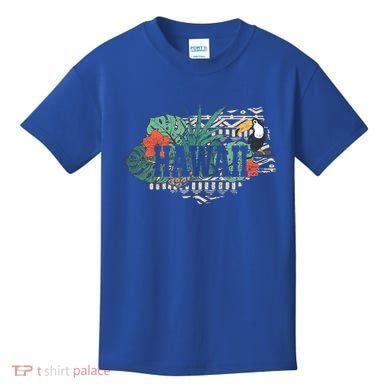 Tropical Paradise Classic Hawaii Bird Kids T-Shirt
