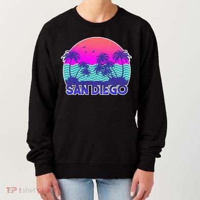 Tropical Retro San Diego Women's Sweatshirt