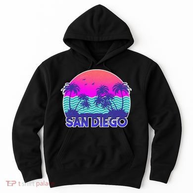 Tropical Retro San Diego Hoodie