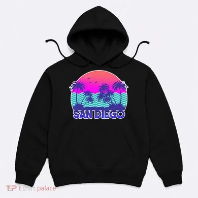 Tropical Retro San Diego Hoodie