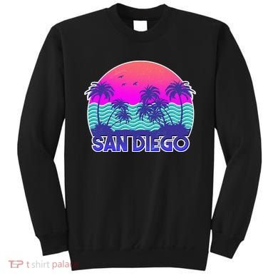 Tropical Retro San Diego Sweatshirt