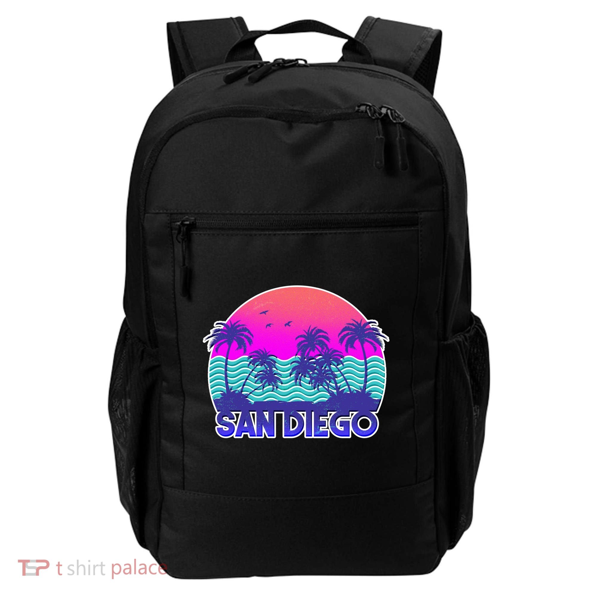 Tropical Retro San Diego Backpack