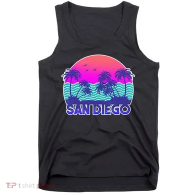Tropical Retro San Diego Tank Top