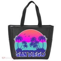 Tropical Retro San Diego Tote Bag thumb 0