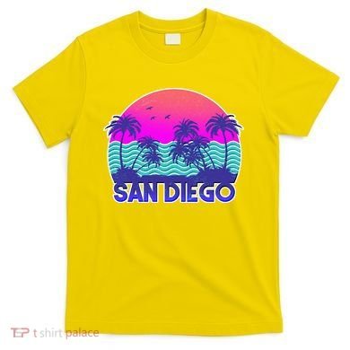 Tropical Retro San Diego T-Shirt