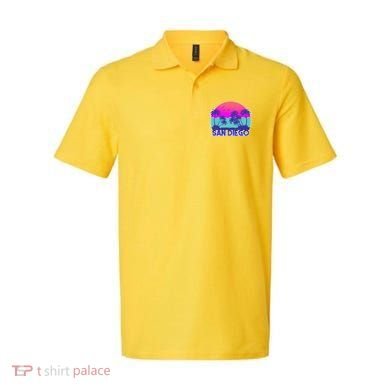 Tropical Retro San Diego Polo