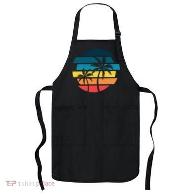Tropical Retro Sun Apron