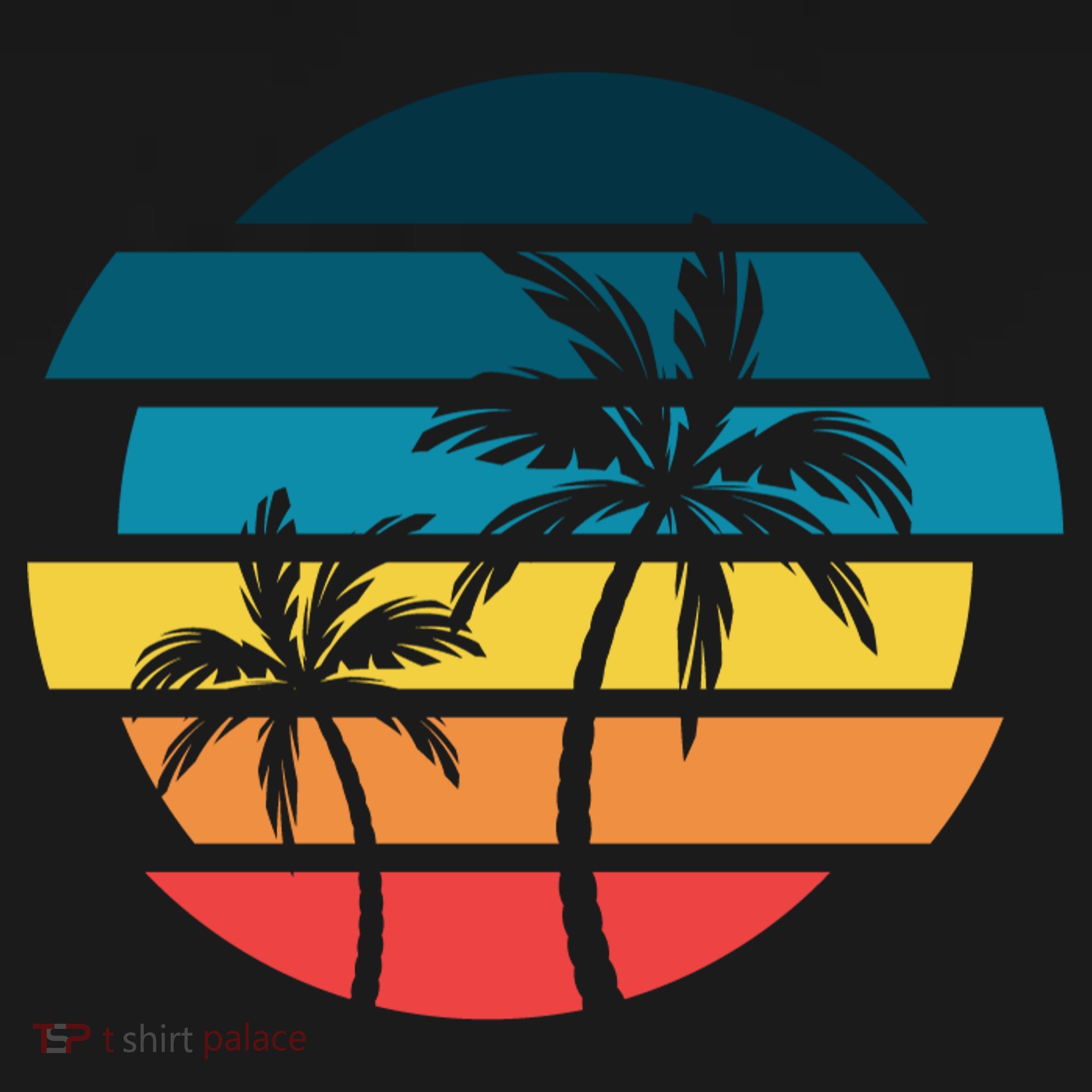 Tropical Retro Sun Polo