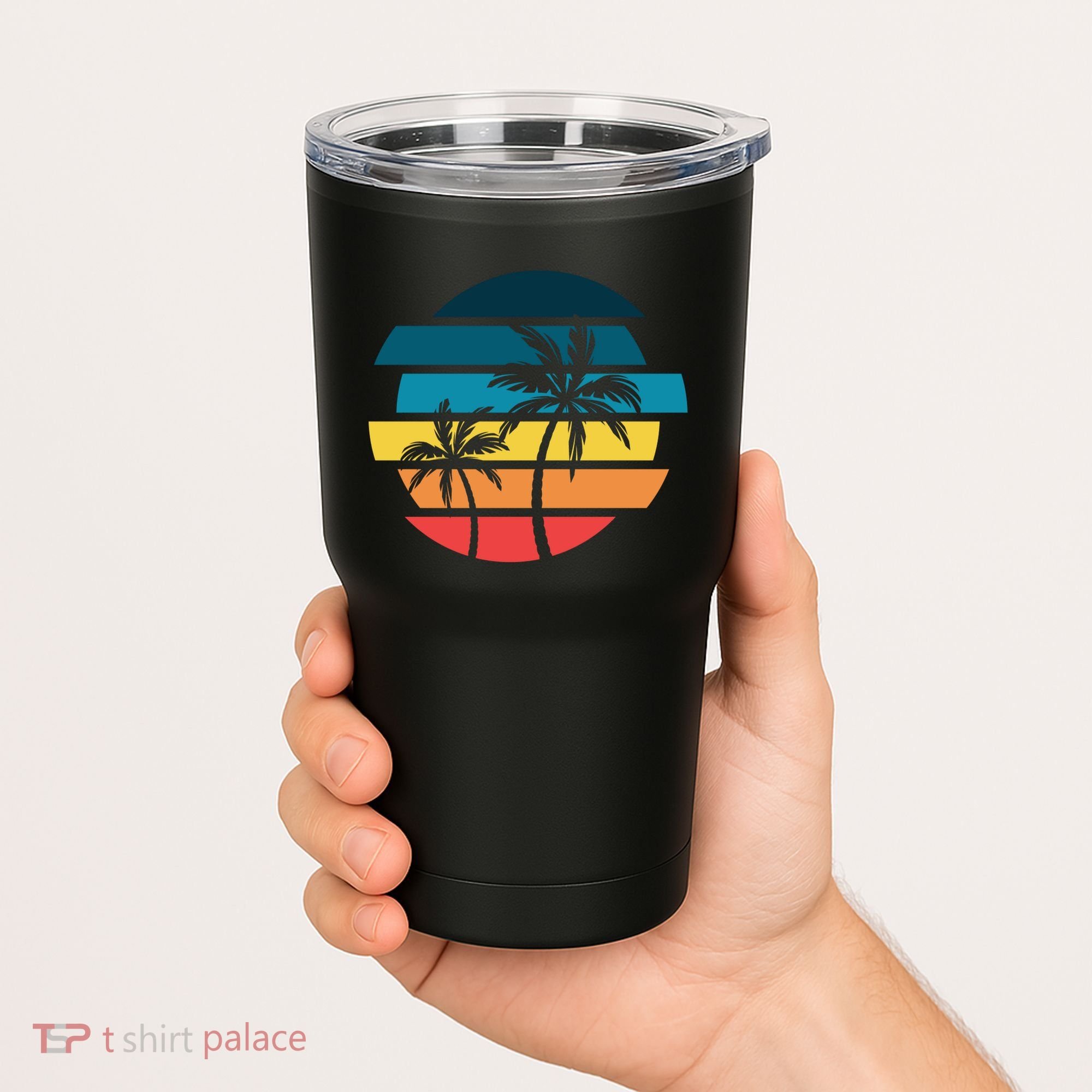 Tropical Retro Sun Tumbler