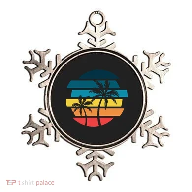 Tropical Retro Sun Ornament