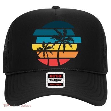 Tropical Retro Sun Hat
