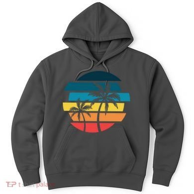 Tropical Retro Sun Hoodie